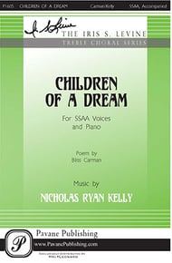 Children of a Dream SSAA choral sheet music cover Thumbnail